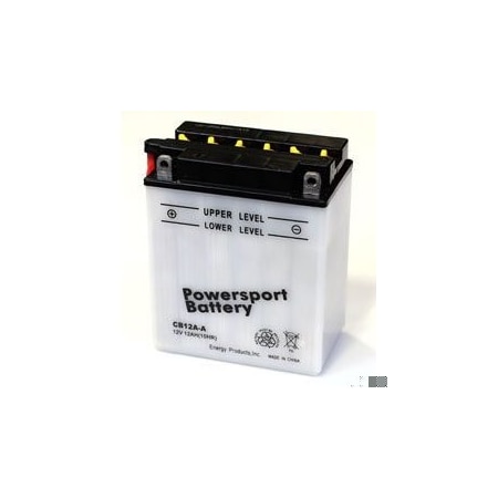 Atv Battery, Replacement For Yuasa YB12A-A